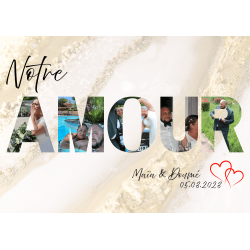 Affiche Numérique " Notre...