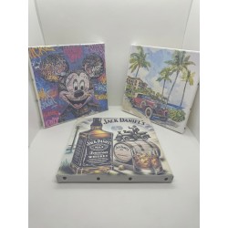 Toile personnalisable 20 x 20 cm – 100% coton