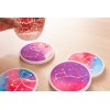 Dessous de verre en céramique sublimable – Ø 9,1 cm – Personnalisable 1 face