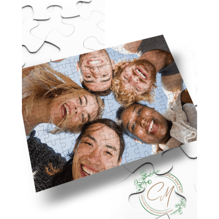 Puzzle sublimable A5 – 80 pièces – 1 face personnalisable