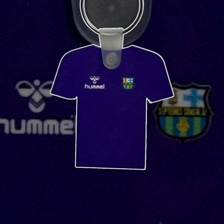 Porte-clés sublimable en forme de maillot – Personnalisable recto/verso