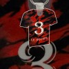 Porte-clés sublimable en forme de maillot – Personnalisable recto/verso