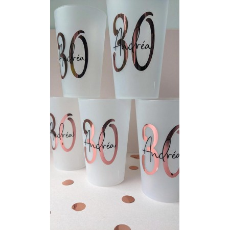 Gobelet plastique réutilisable 25 cl – 100% personnalisable