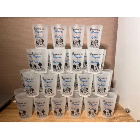 Gobelet plastique réutilisable 25 cl – 100% personnalisable
