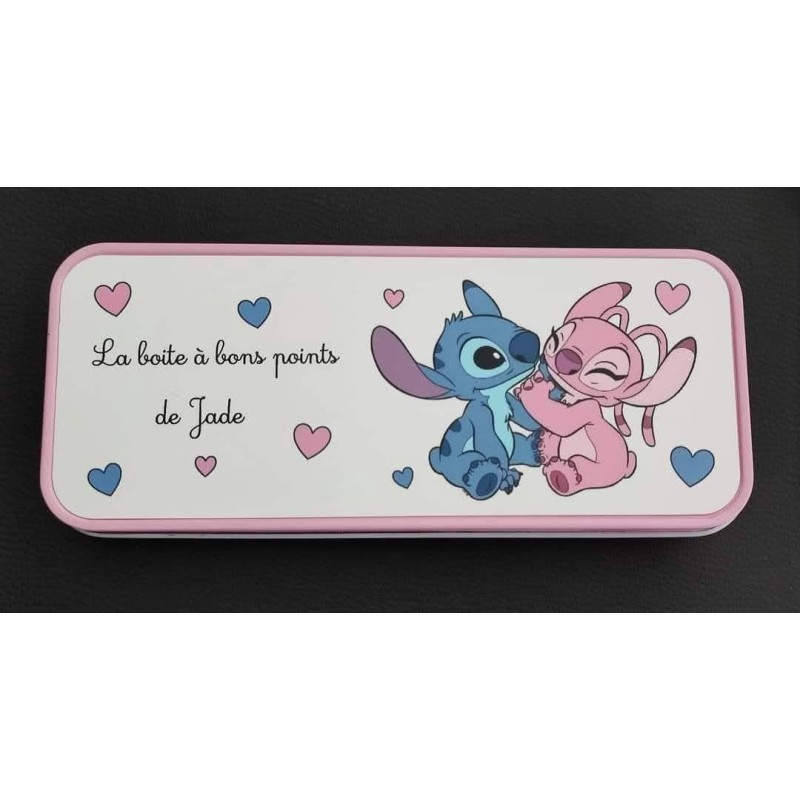 Boîte à bon points en aluminium – Couvercle personnalisable