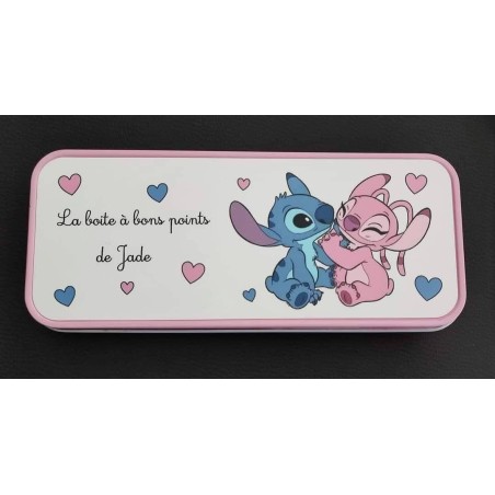 Boîte à bon points en aluminium – Couvercle personnalisable